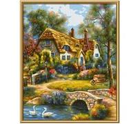 Schipper - Peinture aux numeros - Old English Cottage 24x30cm - G