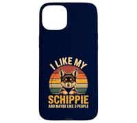 Schipperke Owner I Like My Schippie Funny Dog Lover Retro Coque pour iPhone 15 Plus