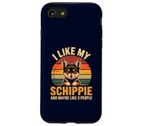 Schipperke Owner I Like My Schippie Funny Dog Lover Retro Coque pour iPhone SE (2020) / 7/8
