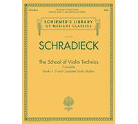 Henry Schradieck – École du violon complète, livres 1-3 et études de gammes – Partition