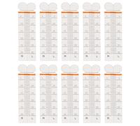 Schirmer Lot de 10 bandelettes de diagnostic professionnelles portables pour troubles de la sécrétion de larmes