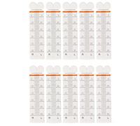 Schirmer Tear Strips Emballage Individuel Diagnostic Portable Safe 10pcs de Test Schirmer Graduées pour les Soins Oculaires à Domicile