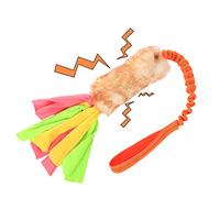 SCHITEC Jouet à Tirer pour Chiens, Jouets à Tirer à L'élastique avec Son Couineur pour l'exercice et Les Jeux Interactifs, Jouet de Dressage pour Chiots de Petite, Moyenne et Grande Taille