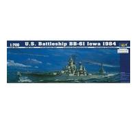 Trumpeter Maquette de bateau US BB-61 LOWA 1984 Plastique Pour garçon de 15 ans et plus