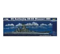 Schlachtschiff Uss Missouri Bb-63 1991 - 1:700e - Trumpeter G