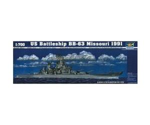 Schlachtschiff Uss Missouri Bb-63 1991 - 1:700e - Trumpeter G