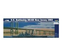 Trumpeter Modélisme Jeu de Cuirassé USS New Jersey BB 62 1983 05702