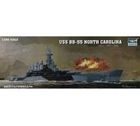 Trumpeter Kit de modélisme Cuirassé USS Caroline du Nord BB-55 Réf. 05303