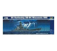 Trumpeter Kit de Cuirassé 05706 USS Wisconsin BB 64 1991