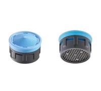 Schläfer 180212 | 2PCS- Insert Aérateur de robinet compatible NEOPERL Honeycomb Perlator DL M22x1 et M24x1, debit 13.5 lit/min économie d'eau, Recharge Mousseur robinet Salle de bain et Cuisine