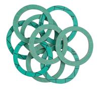 Schläfer 1824015 | Joints hydrauliques en fibre Verts 1"1/2, Joints plats pour robinets, raccords d'eau potable, chaudières et installations de chauffage sanitaire, paquet de 10 pièces