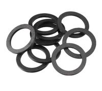 Schläfer 1847 | Lot de 10 joints plats caoutchouc EPDM Ø45 mm H3 mm - rondelles universelles 1"1/2 pour siphon évier cuisine, lavabo ou salle de bain - étanchéité anti-fuite