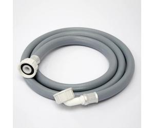 Schläfer 2534 | Tuyau d'entrée de machine à laver universel 2,0 mt, entrée d'eau froide à haute pression. Tube fileté femelle FF 3/4" standard Longueur 200cm avec raccord de coude à 90°