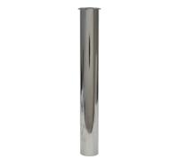 Schläfer | 4392 - Tube Plongeur pour Siphon avec Bride, Tuyau de Vidange Réglable en Laiton 1" 1/4 Ø 32 x 300 mm Chromé Rallonge Siphon Évier avec Dossier