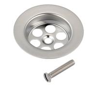 Schläfer 4397192 - Passoire de Rechange pour évier de 1 1/4" avec vis de Rechange pour Valve M6 x 70 mm - Grille de vidange Ronde en Acier Inoxydable, gobelet de Valve en Acier Inoxydable Ø 63 mm