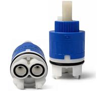 Schläfer 4500135 Cartouche de rechange universelle 35 mm haute pour mitigeur monocommande avec 2 pieds en céramique modèle Galatron M35D pour robinet de salle de bain et cuisine, kit de réparation