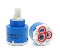 Schläfer 450035 Cartouche de rechange basse 35 mm pour mitigeur monocommande avec 2 pieds en céramique modèle Galatron M35 pour robinet salle de bain et cuisine, kit de réparation anti-goutte