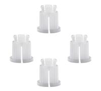 Schläfer 451415 | Adaptateur pour poignée de robinet mitigeur et mélangeurm insert croisillons carrés Adaptateur clips blanc, Fixation Croisillon sur Tête de Robinet- 4pcs