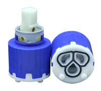 Schläfer 480050 | Cartouche de rechange compatible Rubinetteria Paffoni ZA91104R sans distributeur avec réglage d'économie d'eau pour mitigeur monocommande diamètre 35 mm