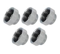 Schläfer 614115 | Adaptateur robinet mâle femelle, filetage m22 x 1 intérieur x 1/2 extérieur, réducteur en laiton compatible avec aérateur Neoperl 5 pièces.