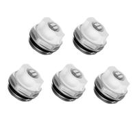 Schläfer 7046005 | Soupape de sécurité de ventilation manuelle pour radiateur, échappement d'air radiateur chauffage 1/2", soupape de sécurité pour radiateur et radiateur en laiton. 5 pièces