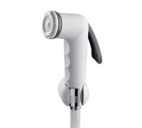 Schläfer 8117 - Douchette WC avec Support, Pomme de Douche à économie d'eau pour Bateau ou Camping-Car, Douchette pour Toilette avec levier d’arrêt, Douchette à Main Bidet