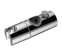 Schläfer | 8126205 - Support Pommeau de Douche Réglable Universel pour Barre Murale 25 mm, Support Pommeau Douche de Salle de Bain, Chrome.