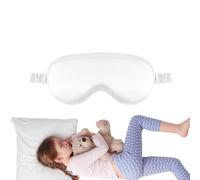 Schlaf-Augenabdeckung, Augenabdeckungen für den Schlaf, Nacht-Augenbinde, verdunkelnd, lichtblockierende Augenabdeckung, Elastischer Reise-Nacht-Augenschirm, glatt und bequem für Zuhause,