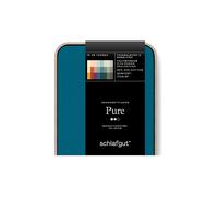 SCHLAFGUT Drap-housse en jersey PURE 90x200cm Pétrole Profond S pétrole