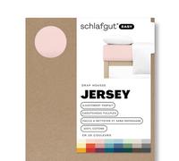 schlafgut Easy Jersey Drap-Housse 140x200cm à 160x200cm, 100% Coton, Doux et Respirant, Facile d'entretien, certifié Oeko-Tex, Purple Light