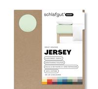 schlafgut Easy Jersey Drap-Housse 180x200cm à 200x200cm, 100% Coton, Doux et Respirant, Facile d'entretien, certifié Oeko-Tex, Green Light