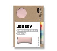 Schlafgut Easy Jersey taie d'oreiller 70x90 cm, Fait avec 100% Coton Super Doux, Fermeture éclair cachée, Ultra Doux et Respirant, certifié Oeko-Tex, Purple Light