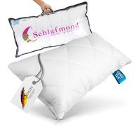 Schlafmond Medicus Clean Allergy Coussin 40x80 cm, Coussin Confort à capacité de Remplissage réglable, Lavable à 95 degrés