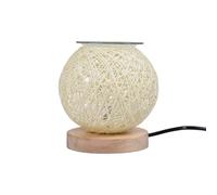 Schlafzi Chauffe-cire électrique - Mini bougies - Fondue, veilleuse de nuit | Brûleur d'arôme, aromathérapie, diffuseur d'huile céramique, bougeoirs pour décoration intérieure
