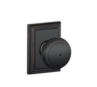 SCHLAGE Addison Collection Andover F40AND716ADD Bouton de confidentialité Bronze vieilli