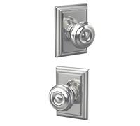 SCHLAGE Addison Collection F10GEO625ADD Bouton de passage géorgien Chromé brillant