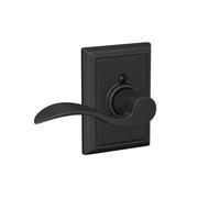 Schlage Addison Collection F170ACC622ADDRH Poignée décorative pour droitier Noir mat