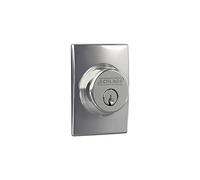 Schlage B60N CEN 625 Century Pêne dormant monocylindre, chrome brillant
