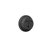 Schlage B60N622 Deadbolt, Keyed 1 Side, Matte Black by Schlage Lock Company