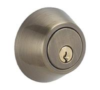SCHLAGE Dexter by Schlage JD60609 Pêne dormant monocylindre, laiton vintage