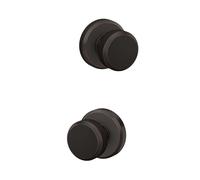 SCHLAGE F10 BWE 716 GSN Greyson Collection Bowery Bouton de serrure de passage Bronze vieilli
