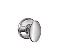 SCHLAGE F10 SIE 625 16-080 10-027 Siena Bouton de porte d'entrée et de placard Chromé brillant