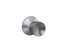 SCHLAGE F10 V BEL 626 Bouton de porte pour porte d'entrée et placard Chromé satiné