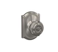 SCHLAGE F10GEO619 Georgian Passage Knob, Satin Nickel by (English Manual)