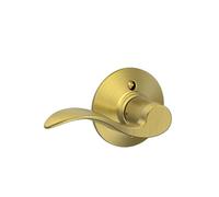 SCHLAGE F170 Acc 608 Levier d'accentuation gauche non tournant, laiton satiné Lock Company