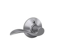 Schlage F170ACC626RH Accent Right Hand Dummy Lever, Brushed Chrome by Schlage Lock Company