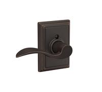 SCHLAGE F170ACC716ADDLH Addison Collection Levier décoratif pour main gauche, bronze vieilli