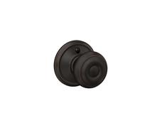 SCHLAGE F170GEO716 Georgian Dummy Knob, Aged Bronze by (English Manual)