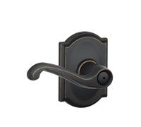 ScHLAgE F40 FLA 716 cAM camelot collection Flair Privacy Lever Aged B