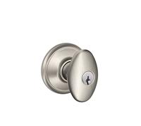 SCHLAGE F51A SIE 619 Siena Serrure d'entr e cl en nickel satin